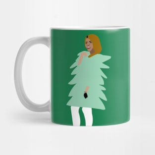 Mary Cosby Christmas Tree Dress Mug